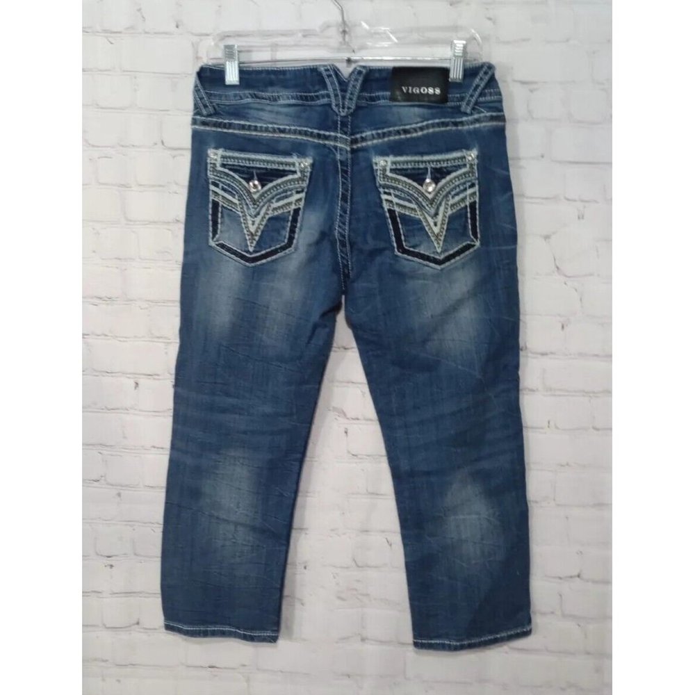 Vigoss Jeans Capri Women’s Size 29x21 (30x22) - Picture 3 of 6